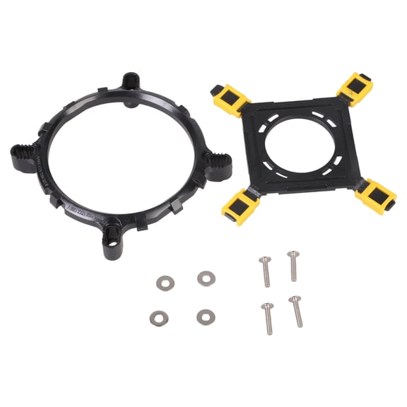 Retention Brackets Coolers,Mounting Brackets Kits CPU Fan Brackets Heatsink Radiators Mount Back Plate for LGA775 115X 1366