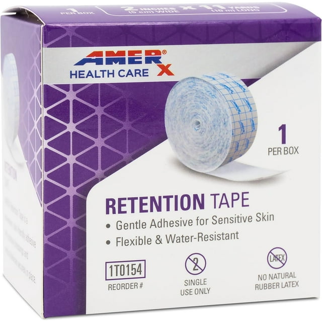 Retention Tape Gentle Adhesive Dressing for Secure Primary Wound