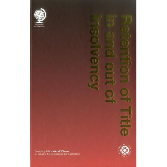 Retention of Title in and Out of Insolvency (Hardcover)
