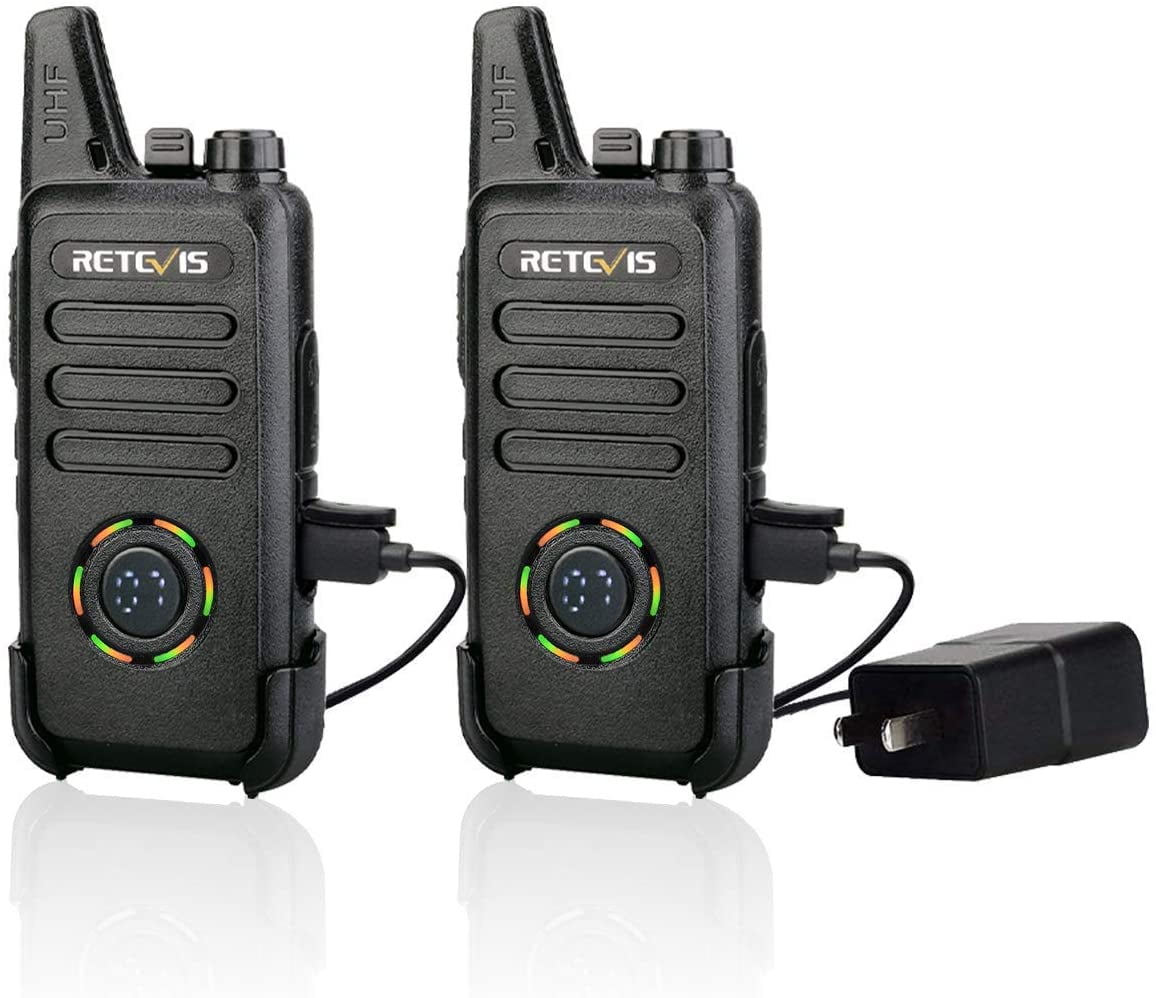 Retevis RT22S Gmrs Radio Packs Long Range Rechargeable Walkie Talkies for  Adults