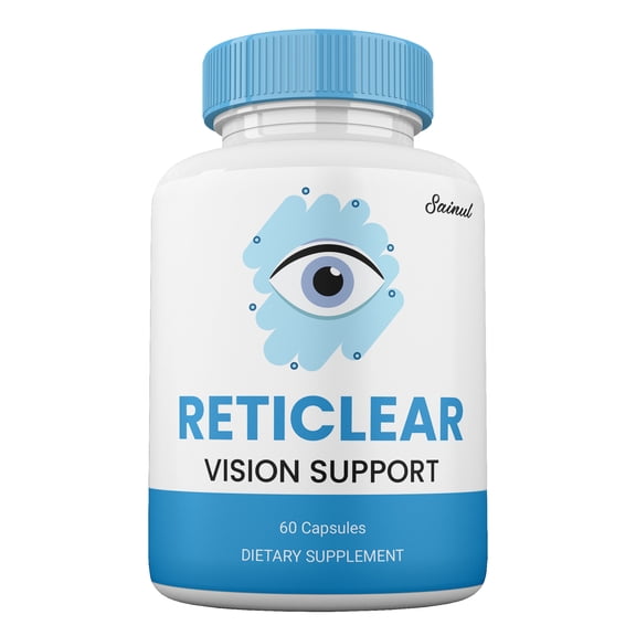 RetiClear Vision Capsules, RetiClear Pills for Vision, Clarity & Eye Health Supplement, High Potency (1 Pack)