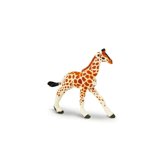 Safari Ltd. Reticulated Giraffe Baby Figurine - Lifelike 3.7" Model Figure - Educational Toy for Boys, Girls, and Kids Ages 3+