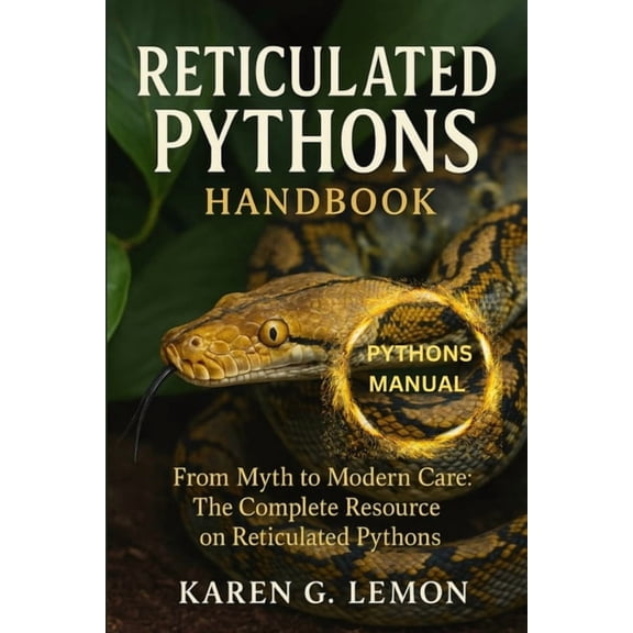 Reticulated Pythons Handbook: "From Myth to Modern Care: The Complete Resource on Reticulated Pythons", (Paperback)