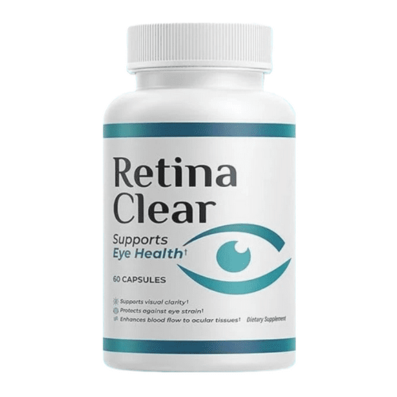 Retina Clear Eye Supplement Eye Health Support - 60 Capsules