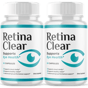 Retina Clear Vision Care Pills Advanced Formula Eye Health Supplement RetinaClear 120 Capsules