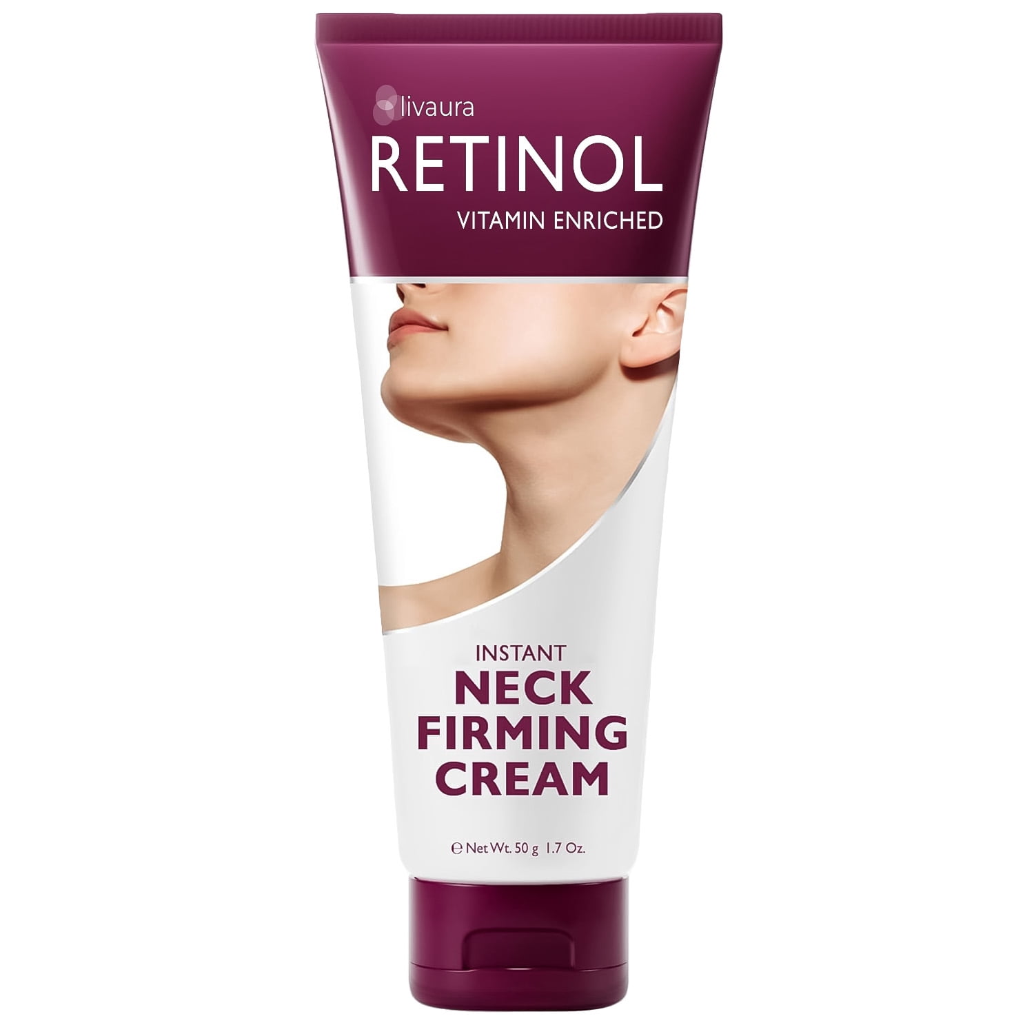 Retinol Anti-Aging Neck Firming Cream, 1.7 oz – Tightens and Smooths Neck Skin for a Youthful Appearance