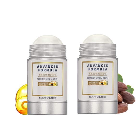 Retinol & Collagen Cream Stick for Neck and Face, Anti Aging Firming Cream - Tighten and Hydrate Skin Day & Night Tightening Cream Firm Repair Sagging Rejuvenates Skin