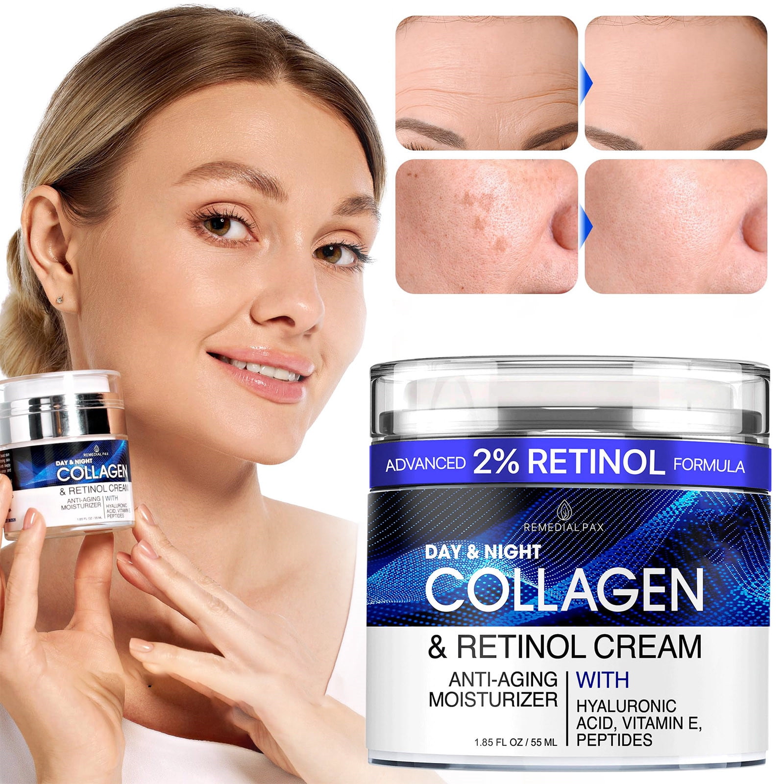 Power Of Man Age Response Anti-Aging-Creme Für Männer – Mit Avocadoöl, Mineralsalzen & Ginseng, Tag & Nacht