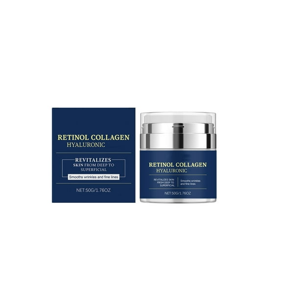 Retinol Cream for Face, Collagen Neck Creams for Tightening and Firming, Anti Aging Day & Night Facial Moisturizer for Women & Men, Instant Face Lift Wrinkle Cream