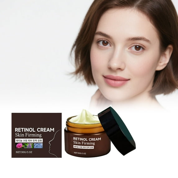 Retinol Cream for Face, Naturals Anti Aging Cream, Anti-Aging Face Moisturizer for Face, Firming Moisturizer for Women & Men, Reduce Fine Lines Lifting and Firming 24-Hour Facial Care, 1oz