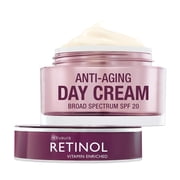 Retinol Day Cream with Broad Spectrum SPF 20, Anti-Aging Moisturizer, 1.7 oz