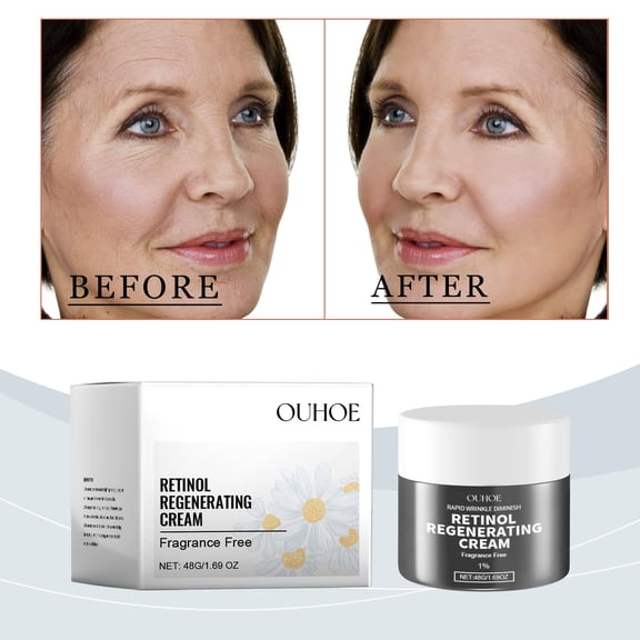 Retinol Face Cream, Enhancing Skin Elasticity, Hydrating, Moisturizing, Nourishing, Delicate Skin Skincare Cream