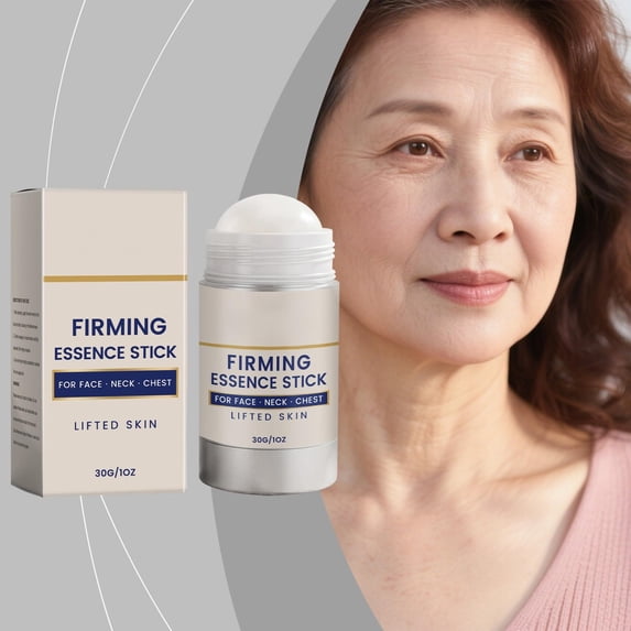 Retinol Firming Face Stick, Smoothes Texture And Lightens Dull Skin Tone, Brightening Anti-Aging Care For Dark Areas And Wrinkles, 30g