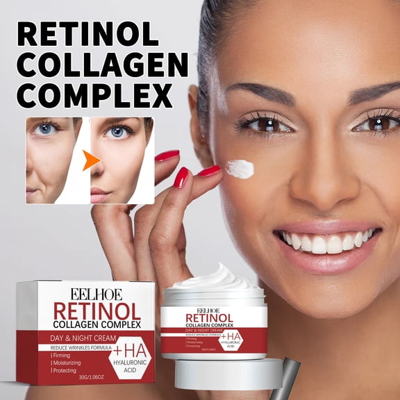 Retinol Moisturizing Face Cream, Reduces Fine Lines, Improves Facial Skin, Moisturizes and Hydrates, Skin Care Cream