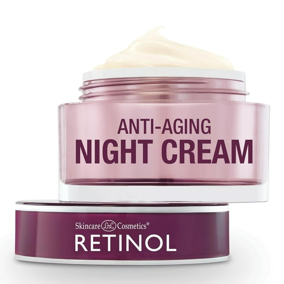 Skincare LdeL Cosmetics Retinol Night Cream, Anti-Aging Moisturizer with Vitamin A, 1.7 oz