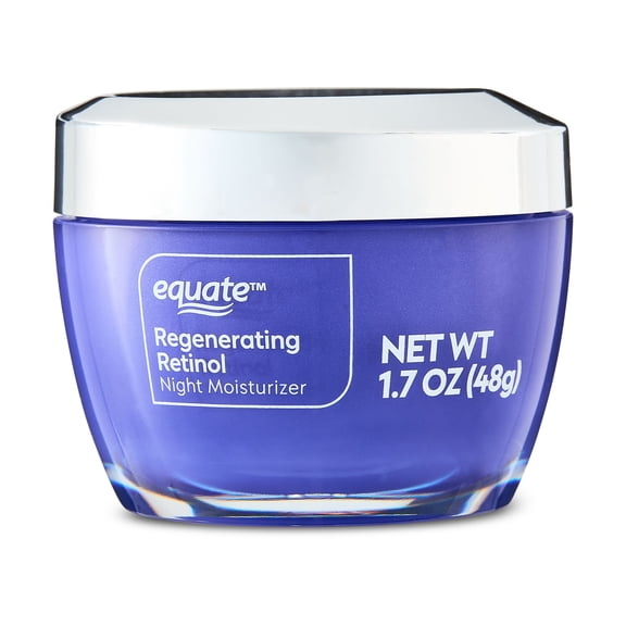 Equate Regenerating Retinol Night Moisturizer, 1.7 oz