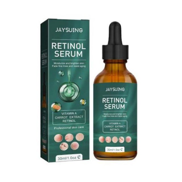 Retinol Serum Highly Dosed Bio With Vitamin C & Vegan Hyaluronic Acid