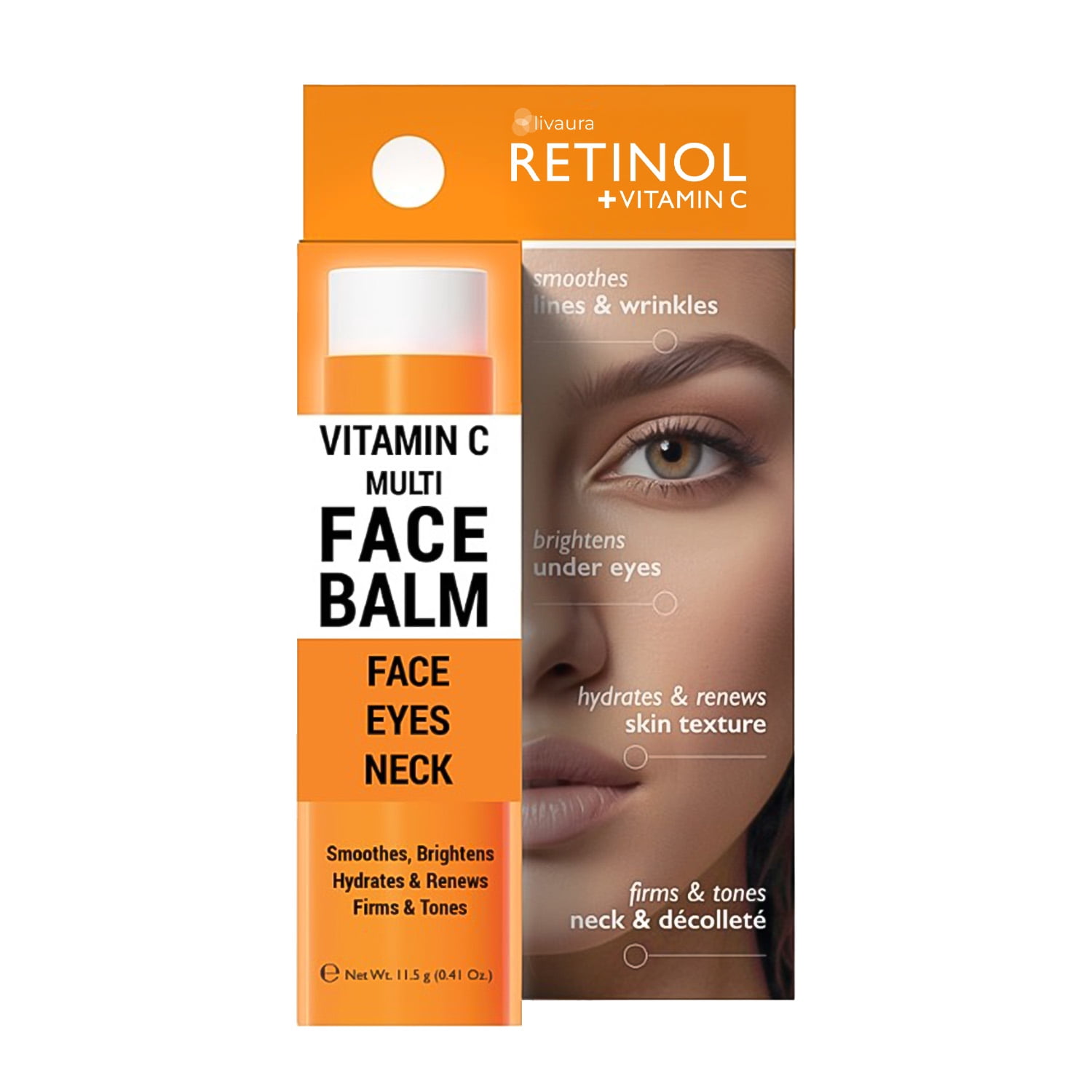 Retinol and Vitamin C Multi-Balm, 0.41 oz (11.5 g)