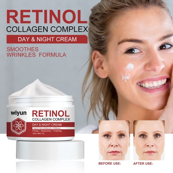 Retinol Wrinkle Reducing Face Cream, Moisturizing and Whitening, Firming Skin, Deep Hydration, Moisturizing Deep Hydration Cream