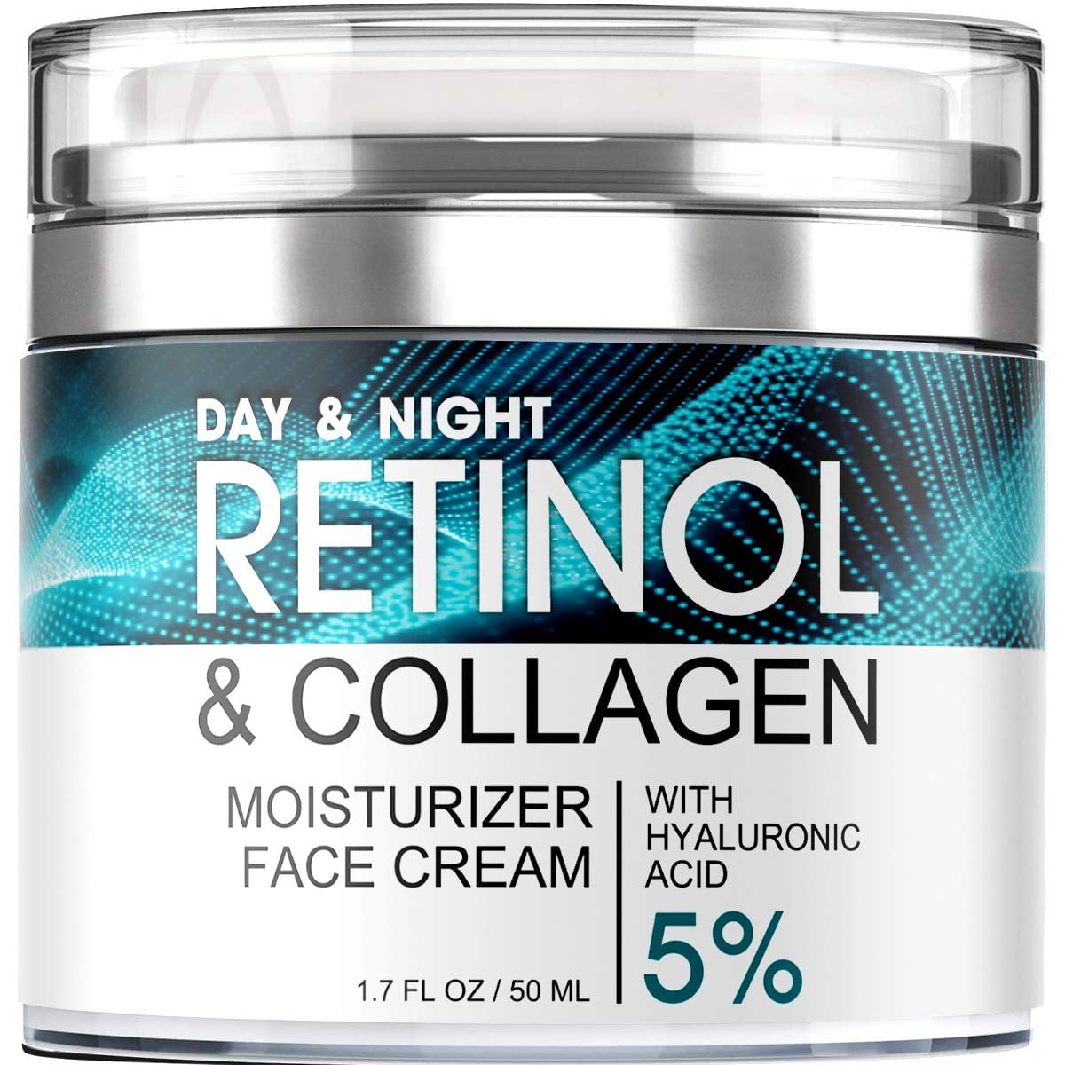 Retinol cream for face facial moisturizer with hyaluronic Acid and