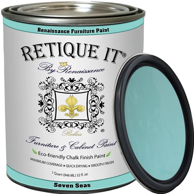 Retique It Chalk Furniture Paint by Renaissance DIY, 32 oz (Quart), 35