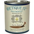 Retique It RETQPoly32ClearSatin polyacrylic Sealer, 32 oz (Quart