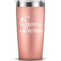 Retired 2022 - Gag Retirement Gifts for Women 2022 - Funny 2022 Retirement Gifts for Coworkers, Friends, Wife, Mom, Teacher, Her, 20 Ounce Insulated Tumbler
