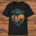 thumbnail image 1 of Retired 2025 Sunset Beach T-Shirt - Funny Retirement Gift, 1 of 2