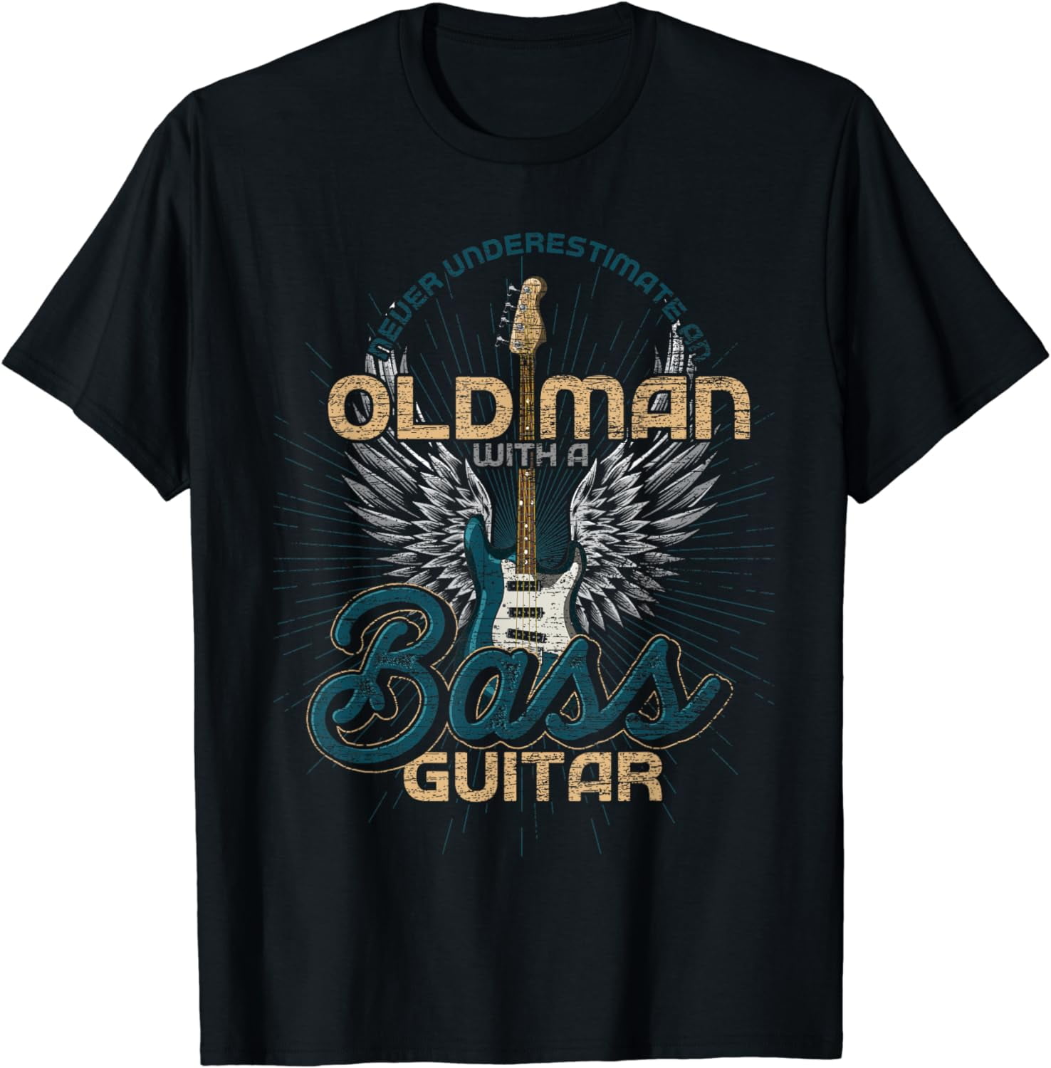 Drôle Cadeau Pour Le Bassiste Basse Guitare T-Shirt