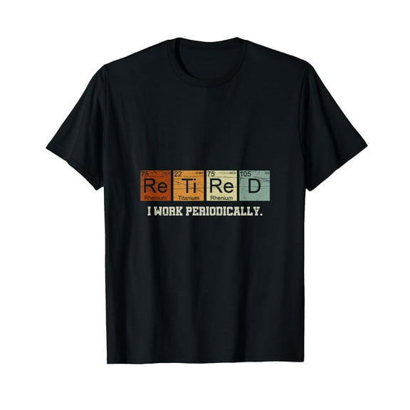 Retired Chemistry Teacher Science Retirement Gift Chemistry T-Shirt