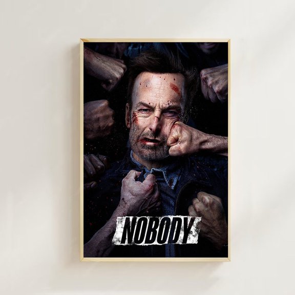 Retired Everyman Assassin Home Invasion Defense Tactical Combat Wall Art, Unframed Canvas