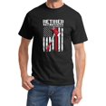 Graphical Axes Retired Firefighter Axe Graphic T-Shirt - Walmart.com