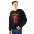 thumbnail image 1 of Retired Firefighter Proud Volunteer Men's Big & Tall Crewneck Sweatshirt Brisco Brands 2X, 1 of 5