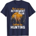 thumbnail image 1 of Retired Funny Deer Hunter Vintage Retirement Plan Hunting Softstyle Unisex T-Shirt,Navy Color,Size 2XL, 1 of 5