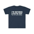 thumbnail image 1 of Retired  Have fun at work Unisex T-shirt S-3XL Retiree Retirement, 1 of 2