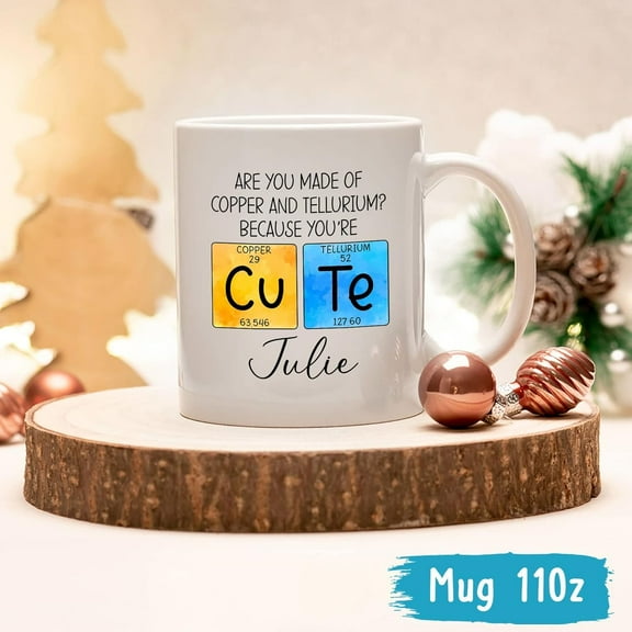 Retired I Work Periodically Mug, Personalized Chemistry Mug With Name, Scientific Mug, Periodic Table of Elements Mug, Customized Chemistry Coffee Mug, Chemistry Teacher Mug, Chemist Cup 11oz