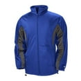 thumbnail image 1 of Badger B7703 Adult Brushed Tricot Drive Jacket - Royal & Graphite, Medium, 1 of 3