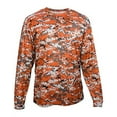thumbnail image 1 of Badger Sport 4184 Adult Digital Long Sleeve Tee - Orange Digital, 1 of 3