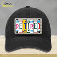 thumbnail image 1 of Retired License Plate Art Wood Novelty License Plate Hat Unconstructed Cotton Black, 1 of 1