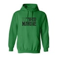 thumbnail image 1 of Retired Marine Adult Hooded Sweatshirt, 1 of 3