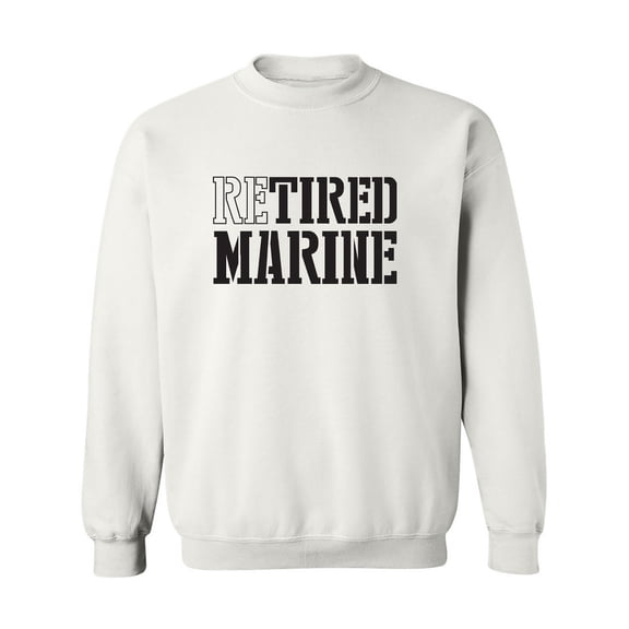 Retired Marine Crewneck Sweatshirt