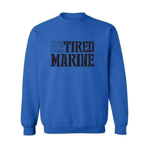 Retired Marine Crewneck Sweatshirt