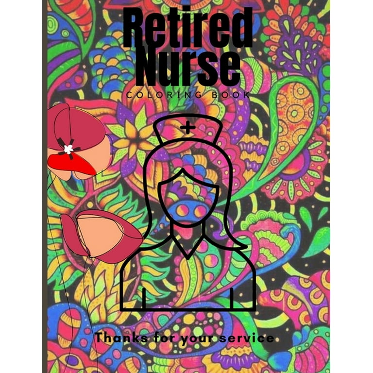 Nurse Adult Coloring Book