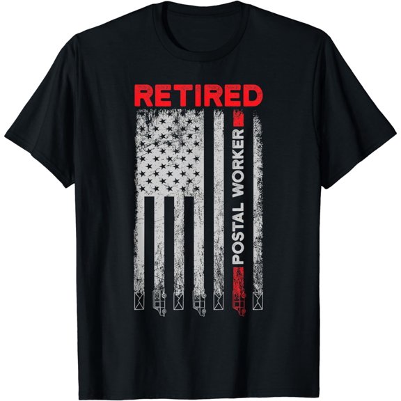 Retired Postal Worker Achieved Mailman Retirement T-Shirt