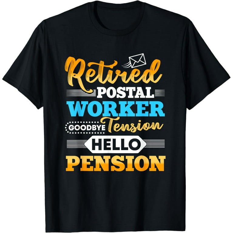 Retired Postal Worker Shirt | Cute Mail Carrier T-Shirt Gift Retired Postal Worker Shirt | Cute Mail Carrier T-Shirt Gift