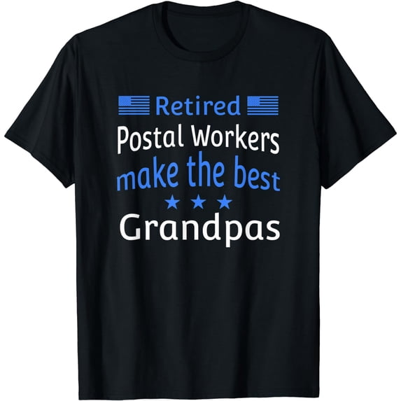 Retired Postal Worker / Mailman Post Office Mail Retirement T-Shirt