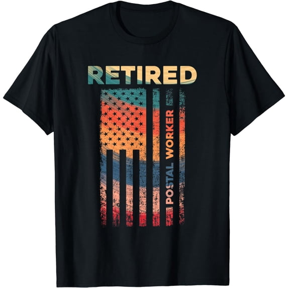 Retired Postal Worker Mailman Retirement T-Shirt
