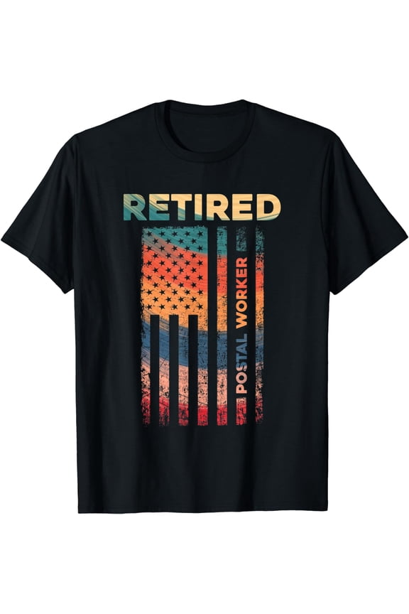 Retired Postal Worker Mailman Retirement T-Shirt