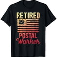 thumbnail image 1 of Retired Postal Worker Mailman Retirement T-Shirt, 1 of 4