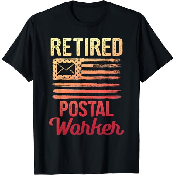 Retired Postal Worker Mailman Retirement T-Shirt